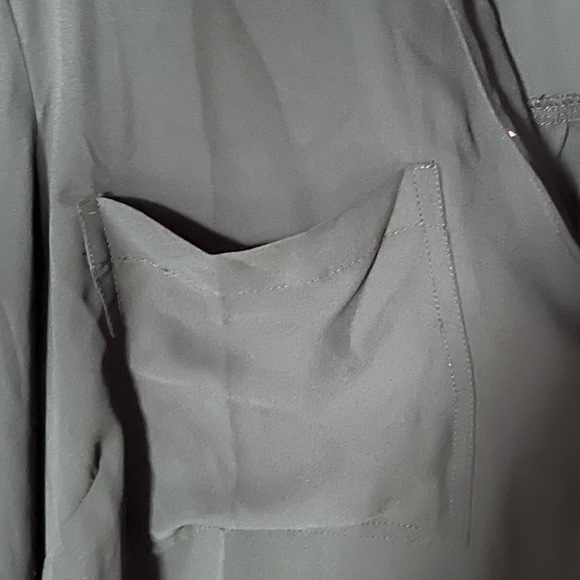 black button down blouse - Picture 3 of 10